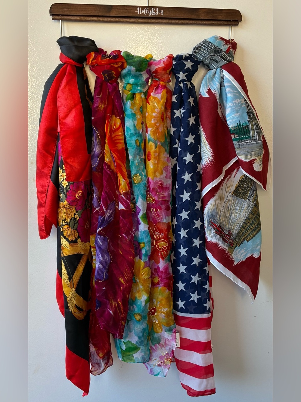 Scarfs set of six